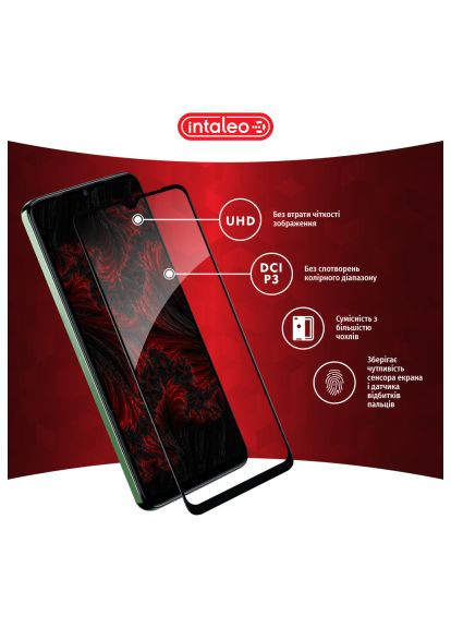 Стекло защитное (1283126580611) Intaleo Full Glue Tecno Spark 10 (366656864)