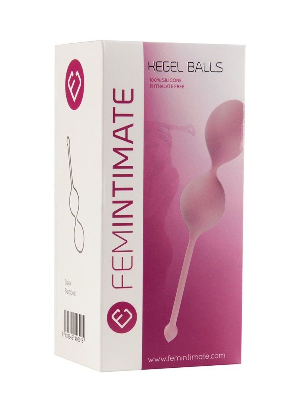 Вагінальні кульки Kegel Balls, діаметр 3,5 см, маса 77 г Femintimate (298349947)