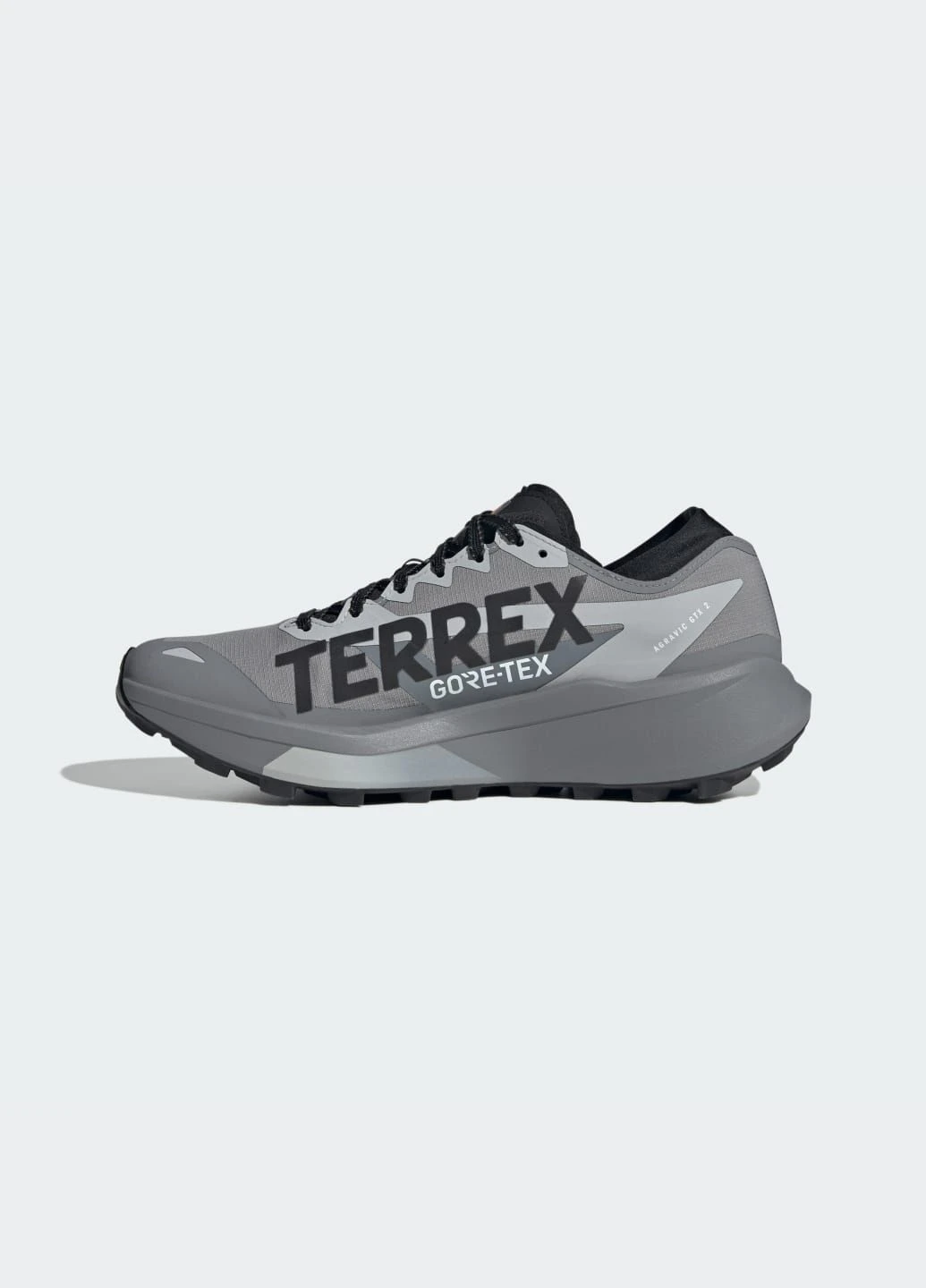 Сірі кросівки terrex agravic gtx 2 trail running літні adidas