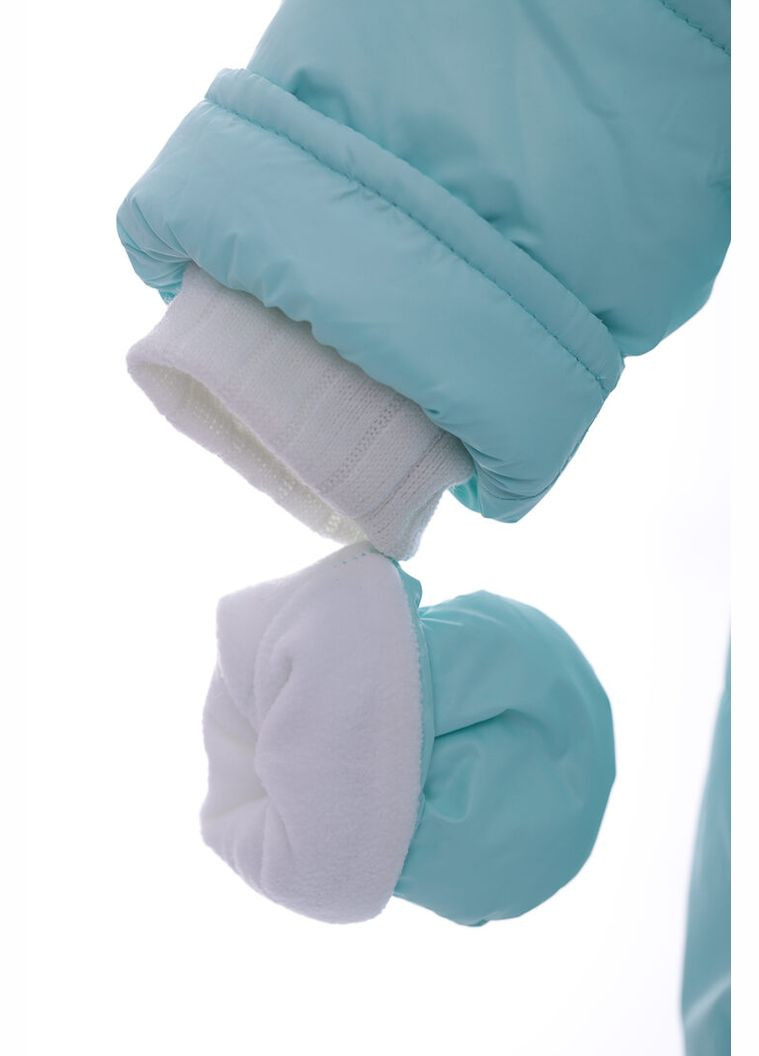 Комбінезон Трансформер на холофайбері Євро м'ятний 80 см (30749) BABYKROHA (315423676)