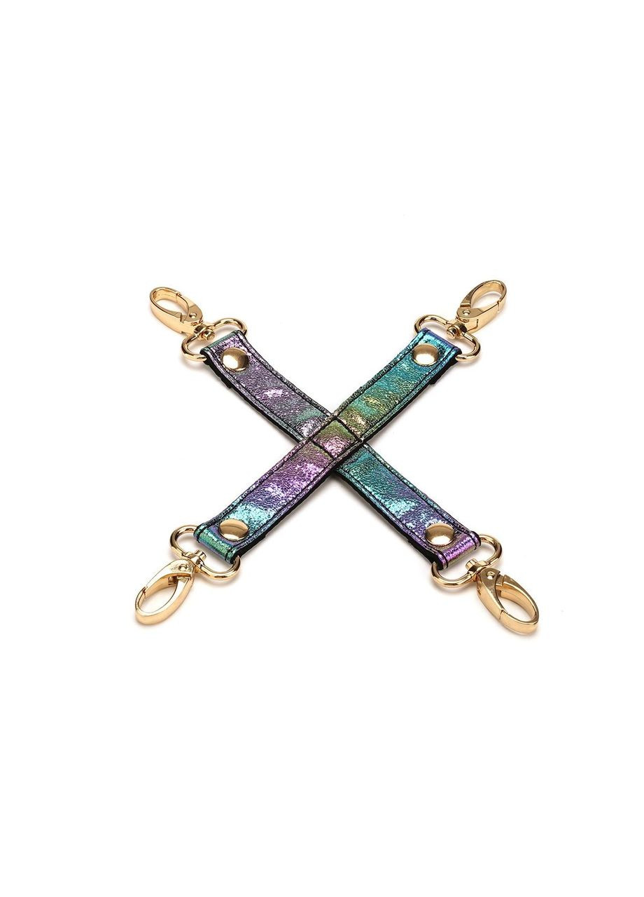 БДСМ-набір Liebe Seele Vivid 8 Pieces Set, 8 аксесуарів, екошкіра на оксамитовій основі Rainbow (303884111)