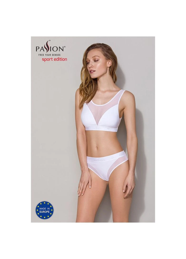 Трусики з прозорою вставкою PS002 PANTIES, white Passion (340275071)