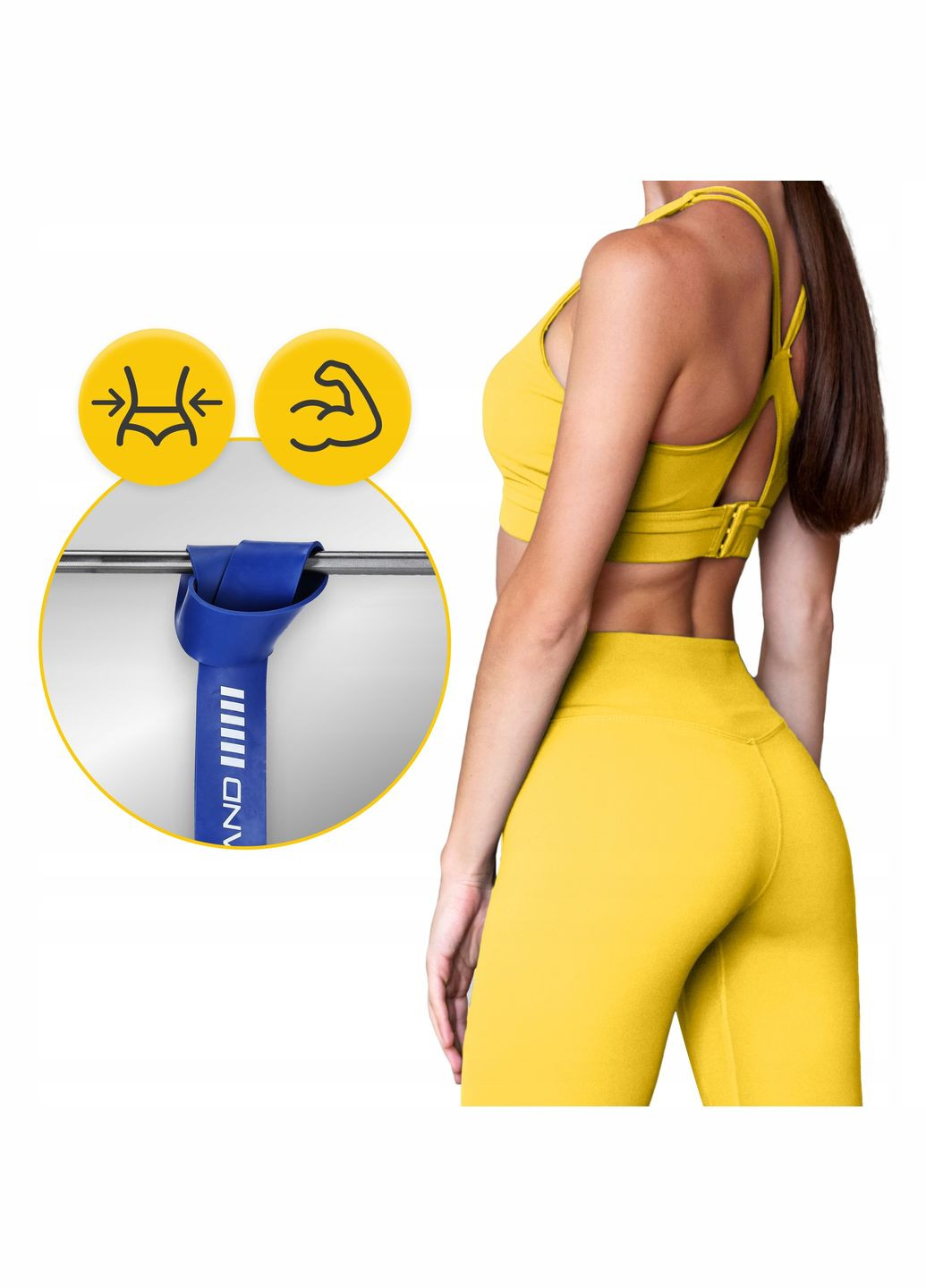 Эспандер-петля Power Band 64 мм 36-46 кг резина для фитнеса и спорта Blue () 4FIZJO P-5907222931097 (340459239)