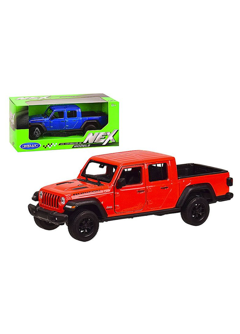 Игрушка Машина металлическая 24103W 1:27 2007 JEEP GLADIATOR, 2 цвета, в коробке 23*11*10 см Welly (362428786)