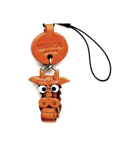 Dragon ДРАКОН 3D брелок на мобільний, натуральна шкіра, 2,5х2,5х1 см (4992858462603) Vanca (348820334)