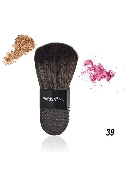 Кисточка для нанесения рассыпчатых средств натуральная Р39 Parisa Cosmetics (302722859)