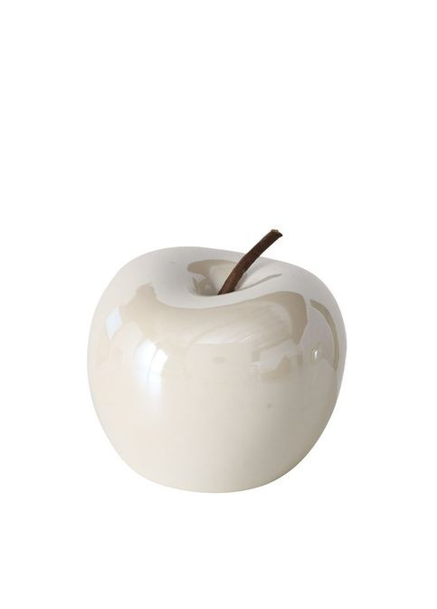 Декоративное Яблоко белый фарфор h7см (20436762) Boltze (283038997)