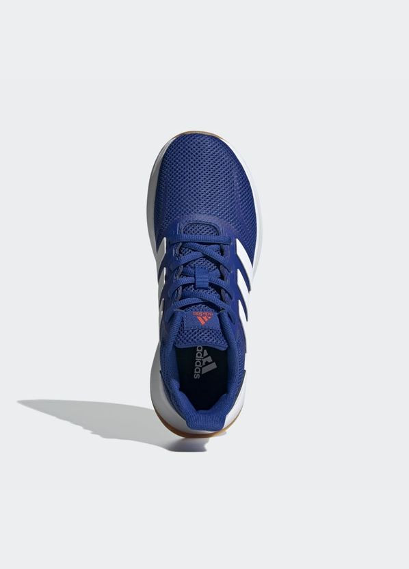 Синій всесезон кросівки kids run falcon royal blue/white/solar red р.3//22.7см adidas