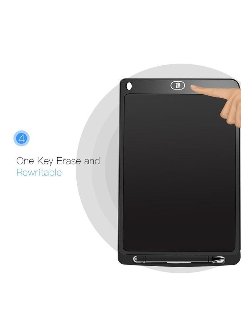 Цветной графический планшет для рисования Psheko Writing Tablet 8.5" Black (PH050629) No Brand (330778795)