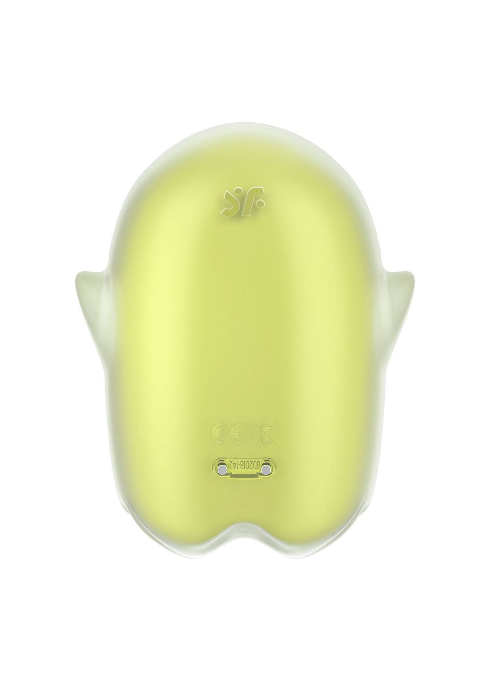 Вакуумный клиторальный стимулятор с вибрацией Glowing Ghost Yellow Satisfyer (366876101)