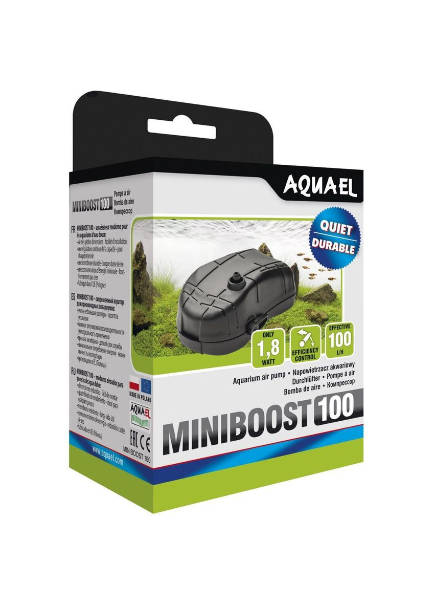 Компрессор Miniboost 100 для аквариума до 100 л. Aquael (292114283)