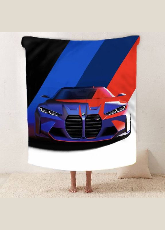 Плед 3D Престижний BMW 12438 160х200 см FlexDress (364492657)