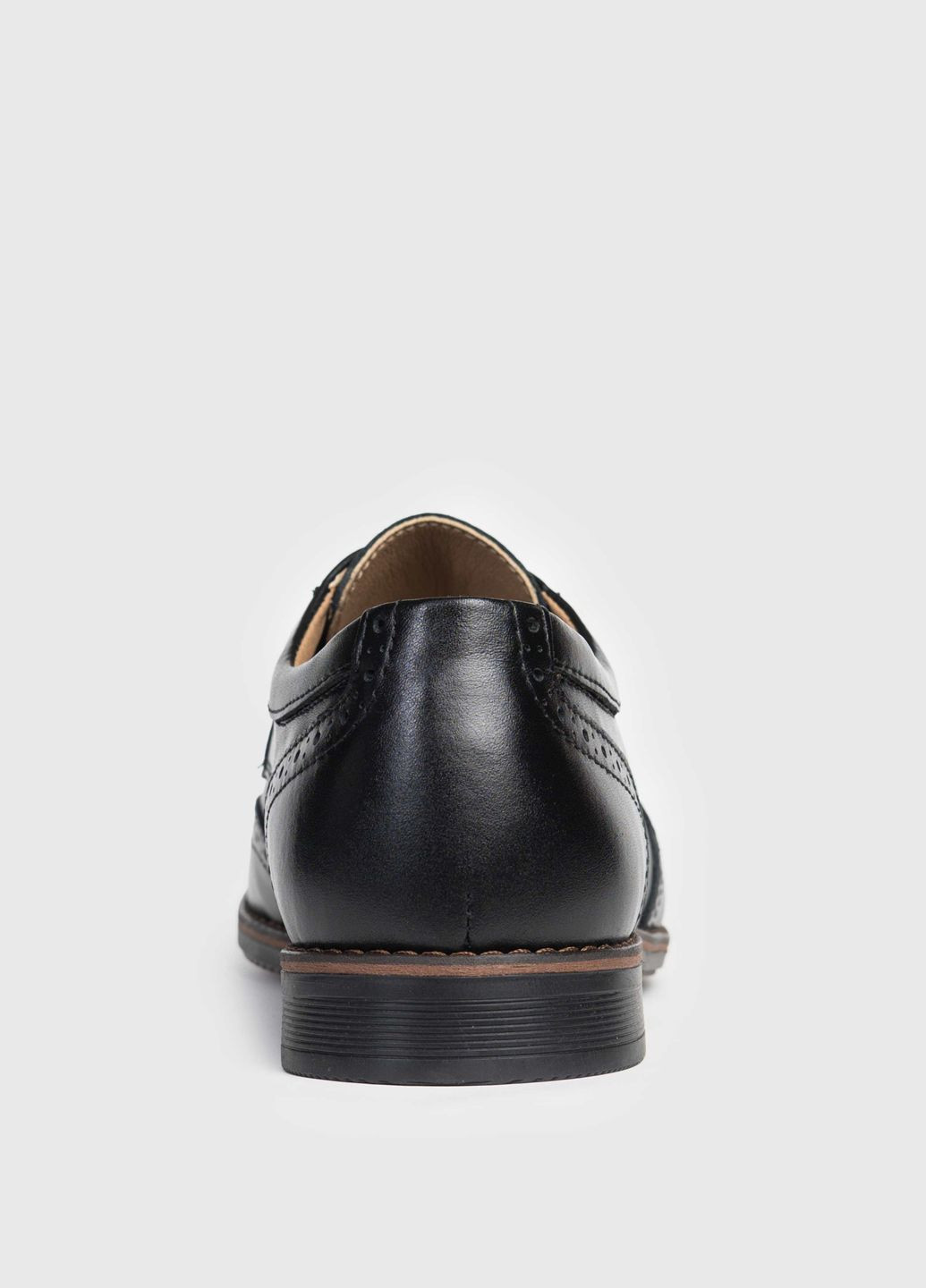 Туфлі чоловічі чорні Arber Броги (367683443)