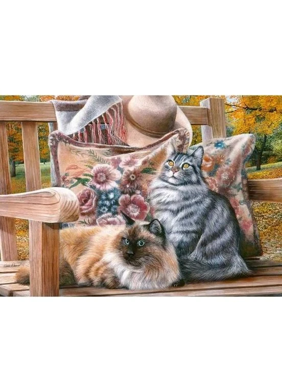 Пазли "Котячі посиденьки", 1000 елементів Cherry Pazzi (376252858)