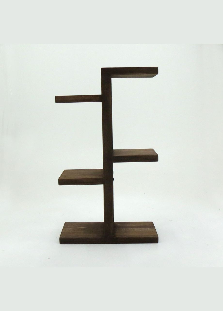 Підставка для квітів з дерева Валенсія максі капучино (ЦВП-100309) No Brand (328226850)