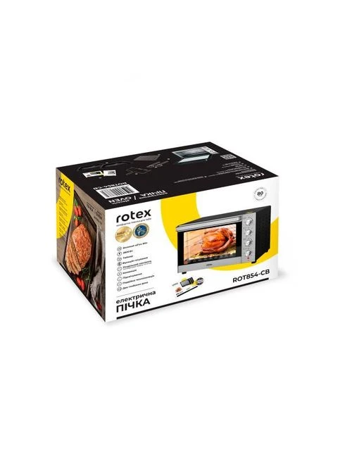 ROT652-CB Электрическая печь 60л 2400Вт (гриль+ конвекция) Rotex (396843865)