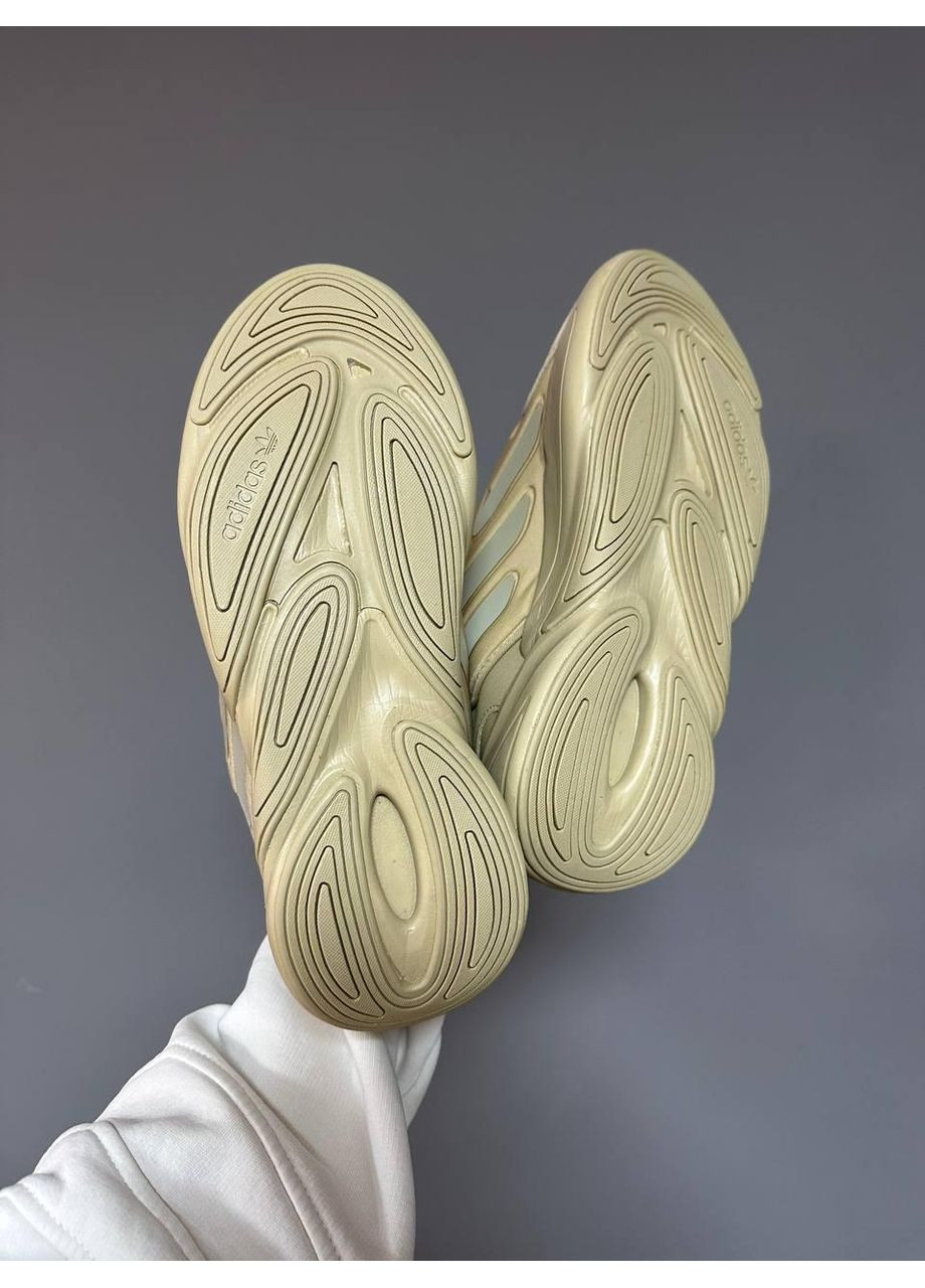Бежевые летние кроссовки adidas ozelia beige адидас озелия No Brand