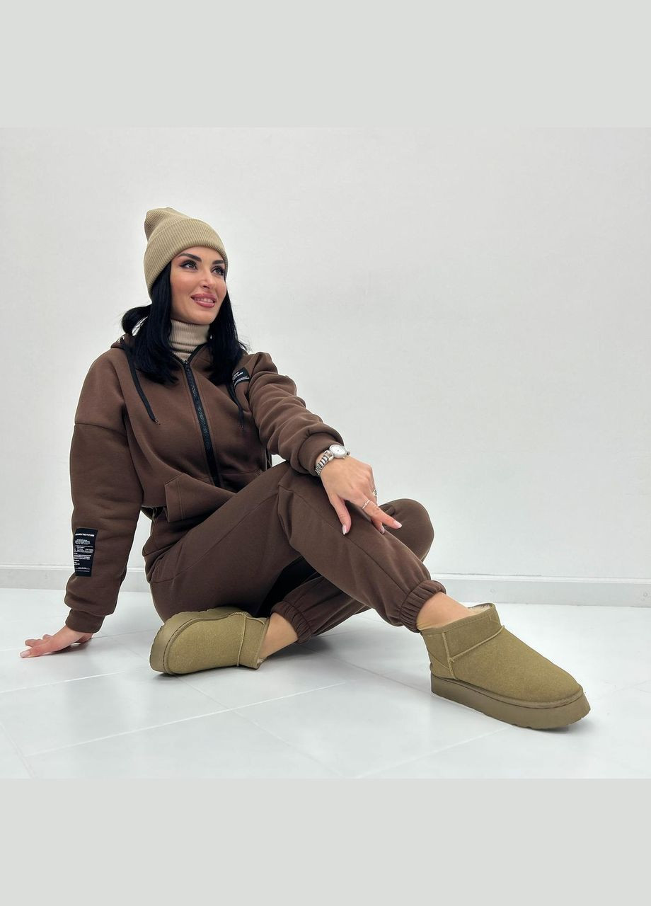 Жіночий спортивний костюм з нашивками Fashion Girl (300775407)