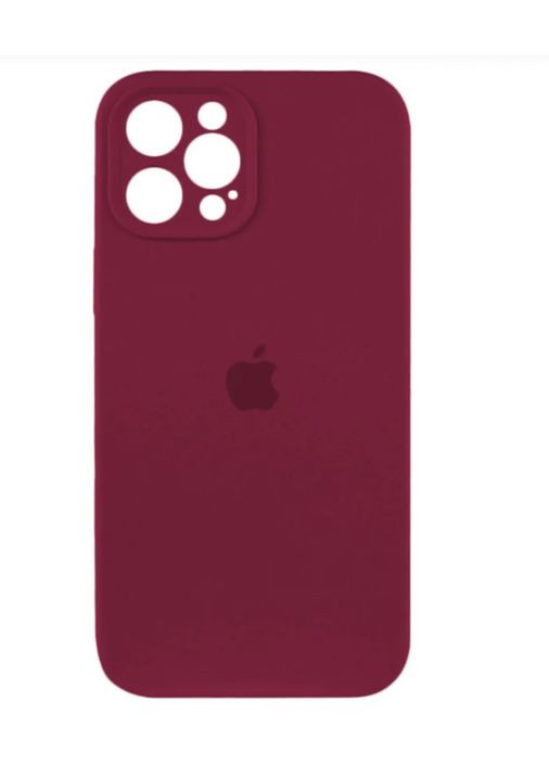 Чохол на айфон для 14 PRO MAX Full camera силіконовий захист камери Bordo / Silicone Case (367109458)