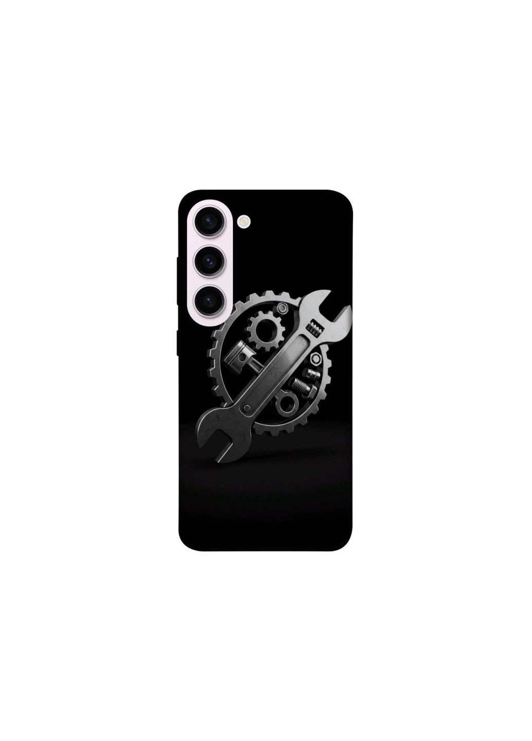 Чехол на Samsung Galaxy S23+ Mechanic v2 Frontalka (354213923)