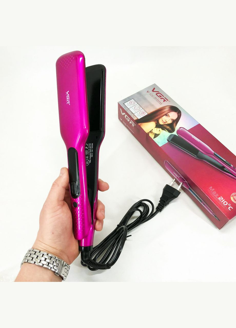 Ергономічна випрямляч випрямляч V-506, Укладка волосся випрямляч, YB-239 Праска випрямляч VGR (351486398)