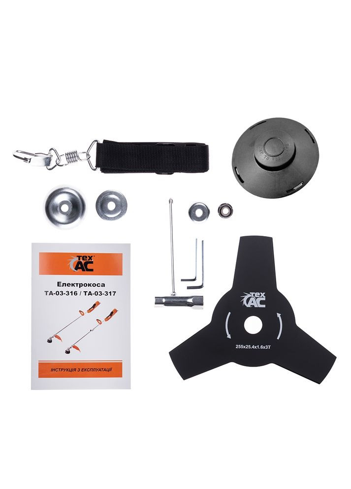 Електричний тример (1.8 кВт, 420 мм) електрокоса (22493) ТехАС (295040907)