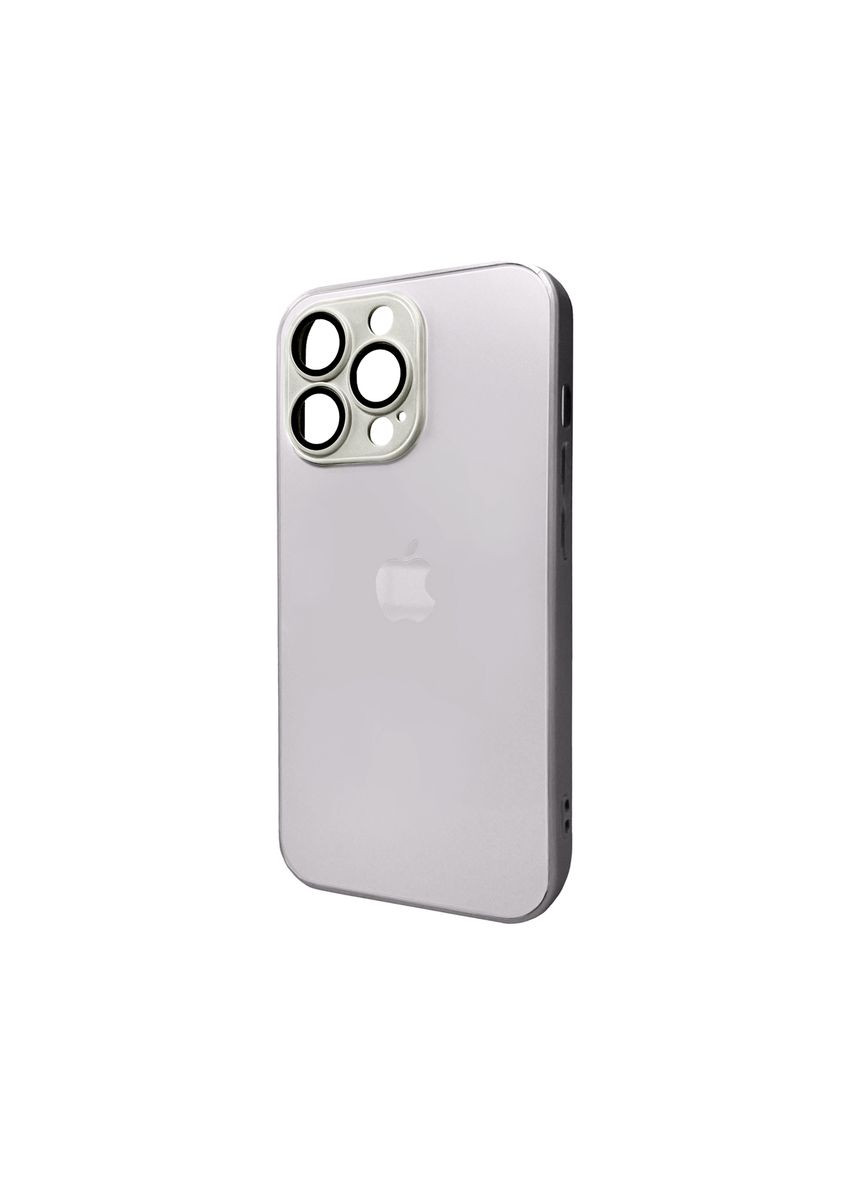 Чехол для смартфона AG Glass Matt Frame Цвет для Apple iPhone 13 Pro Titanium Grey (AGMattFrameiP13PGrey) No Brand Matt Frame Color Logo (370648479)