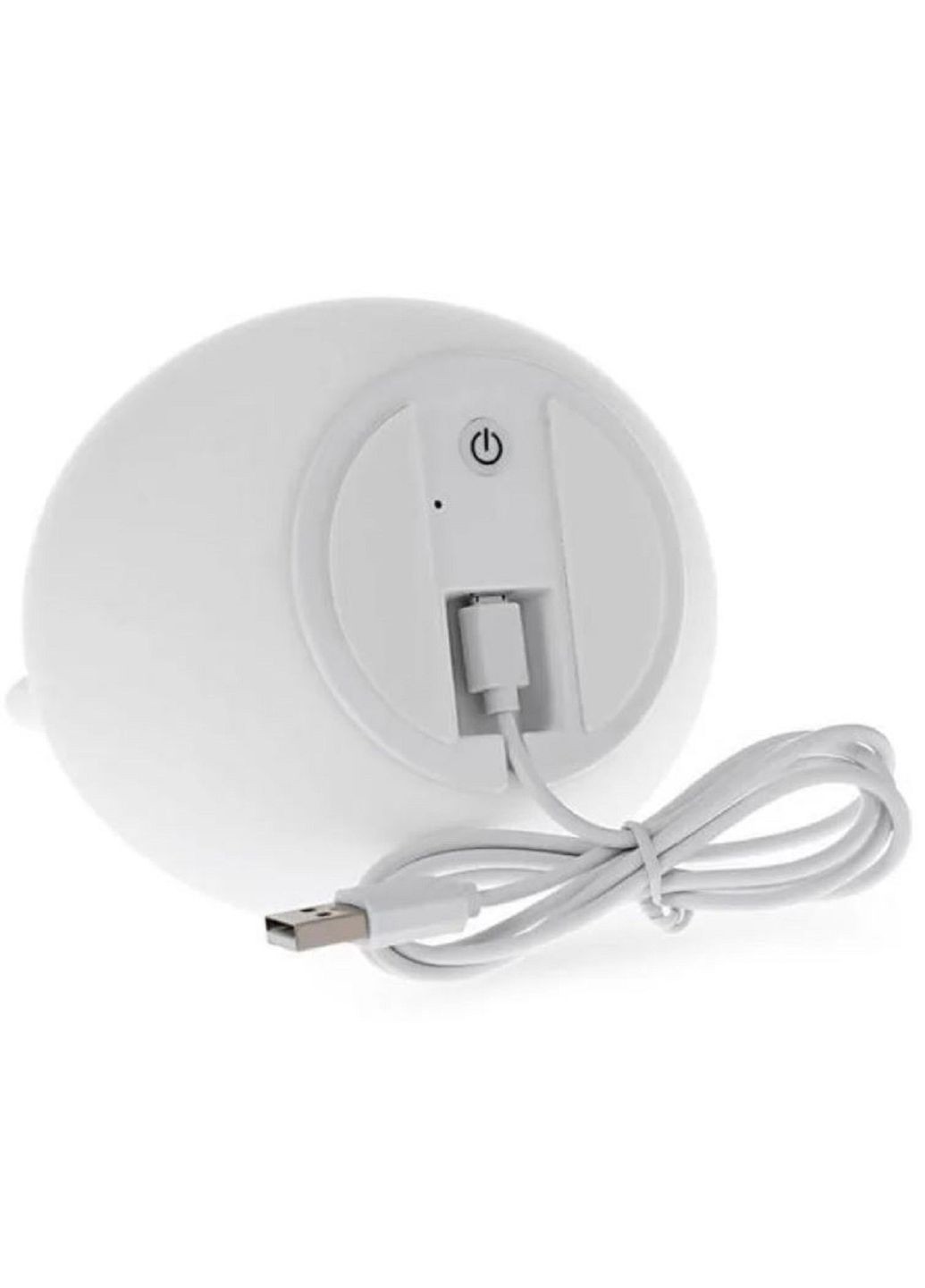 Настільний нічник-світильник на акумуляторі Зайчик силіконовий (1756375328) No Brand (333800241)