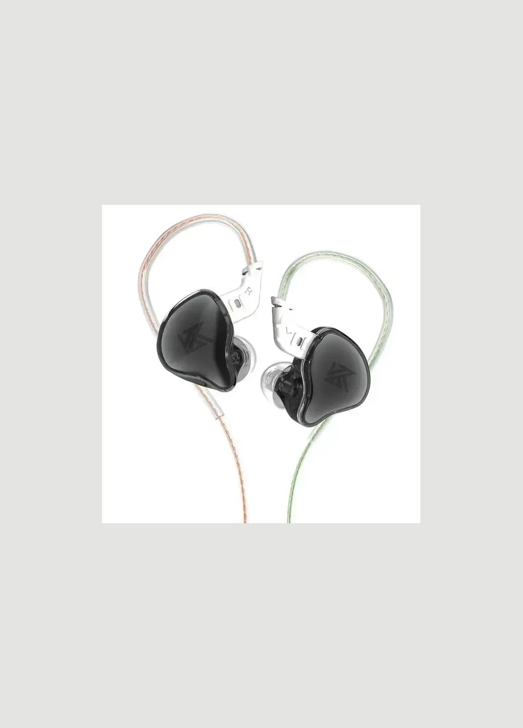 KZ EDC (Black, No Mic) – In-Ear Monitor наушники с 10-мм динамическим драйвером для Hi-Res звука Knowledge Zenith (361269352)