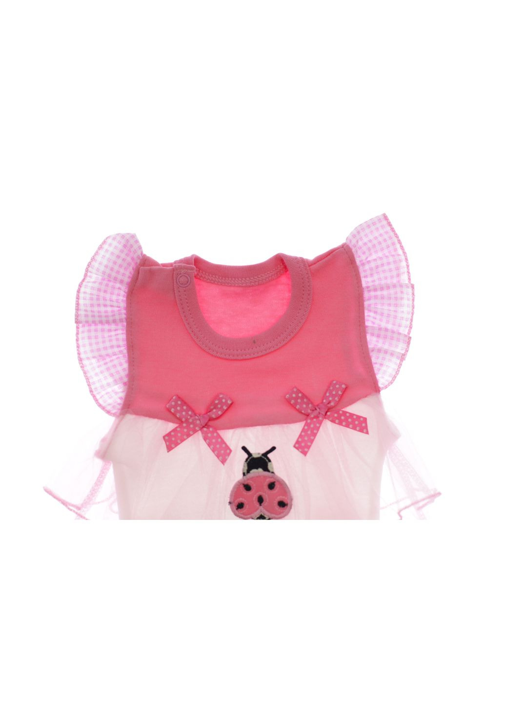 Боди платье с коротким рукавом для девочки Божья коровка интерлок см (32265) BABYKROHA (297198181)