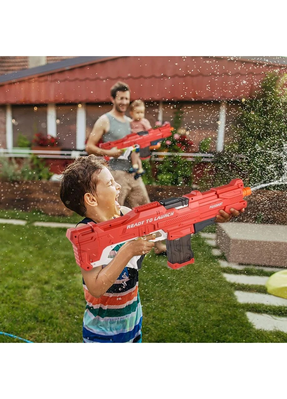 Водяний пістолет дитячий Combat Water Gun • Акумуляторний водяний бластер з автоматичним набором води для літніх ігор Digital (402620560)
