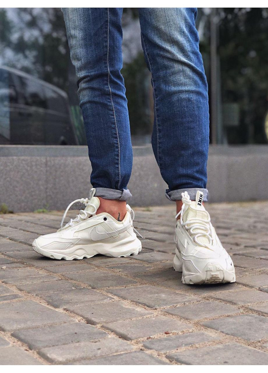 Белые демисезонные кроссовки мужские nike tc 7900 white найк tc 7900 No Brand