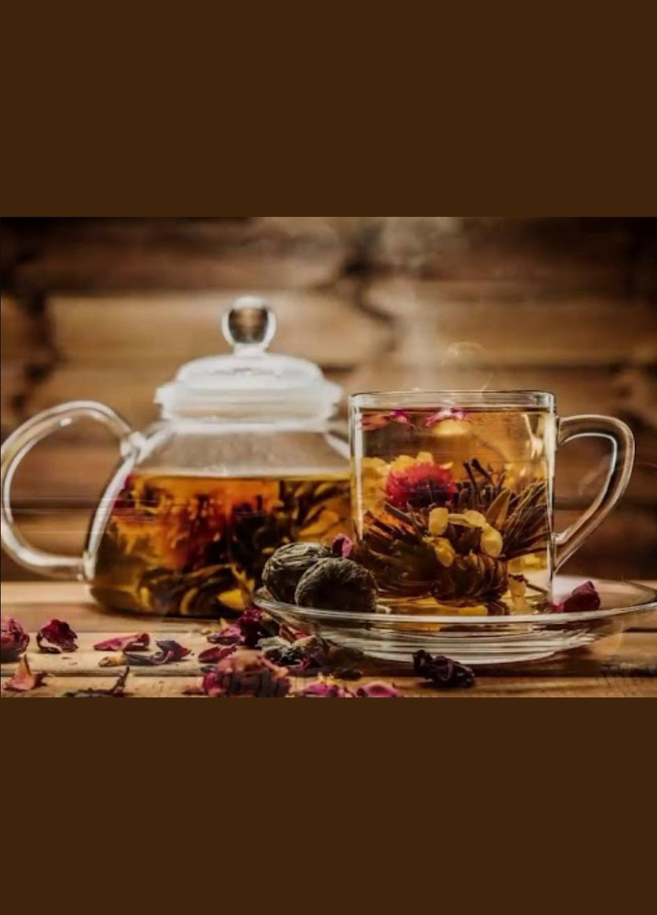 Черный вязаный чай 5шт. Весенний фестиваль OSM (303772663)