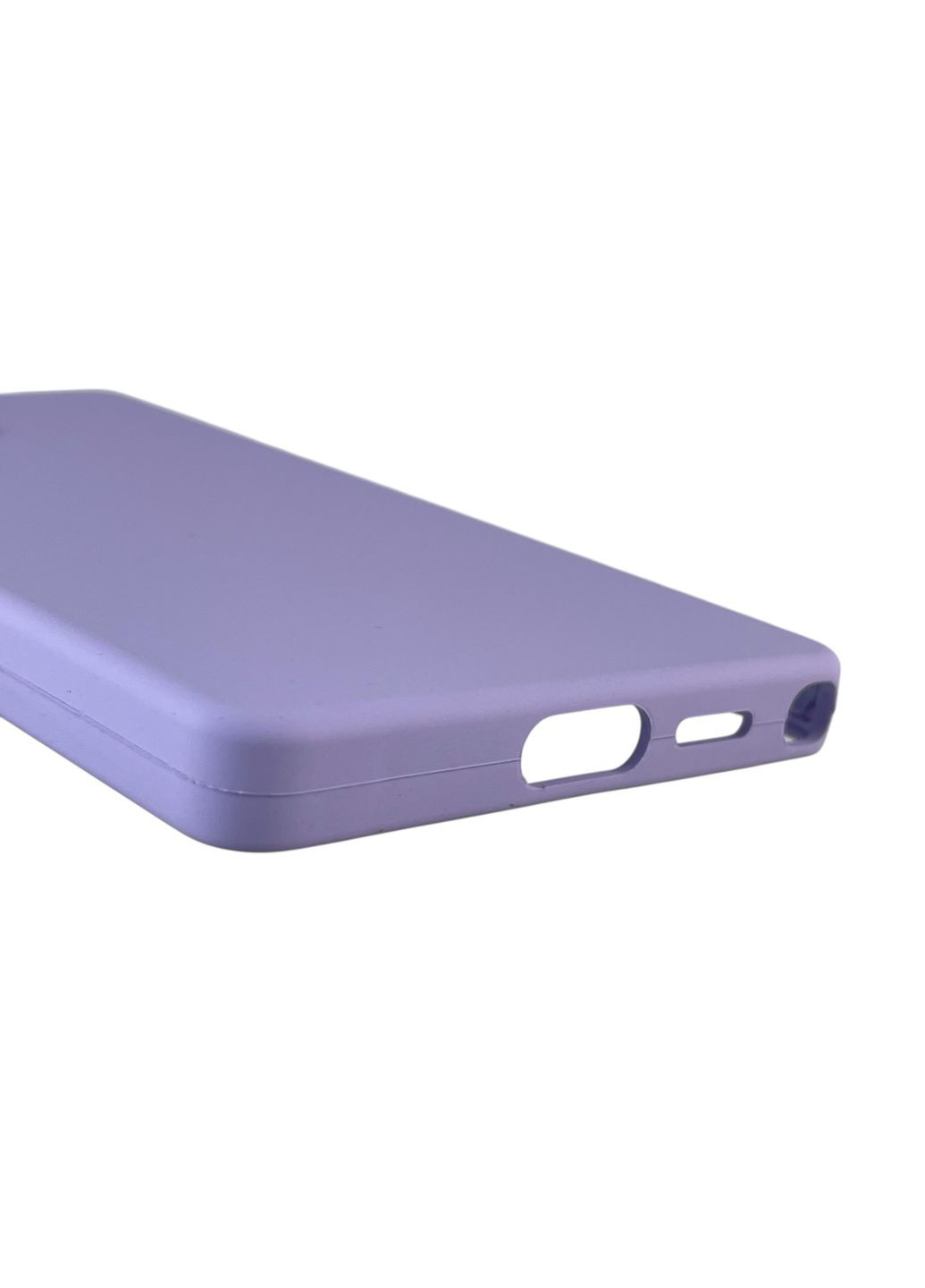 Чехол для Galaxy S25 Ultra (SM-S938B) силиконовый с микрофиброй на самсунг с25 ультра сиреневый Samsung (366388236)