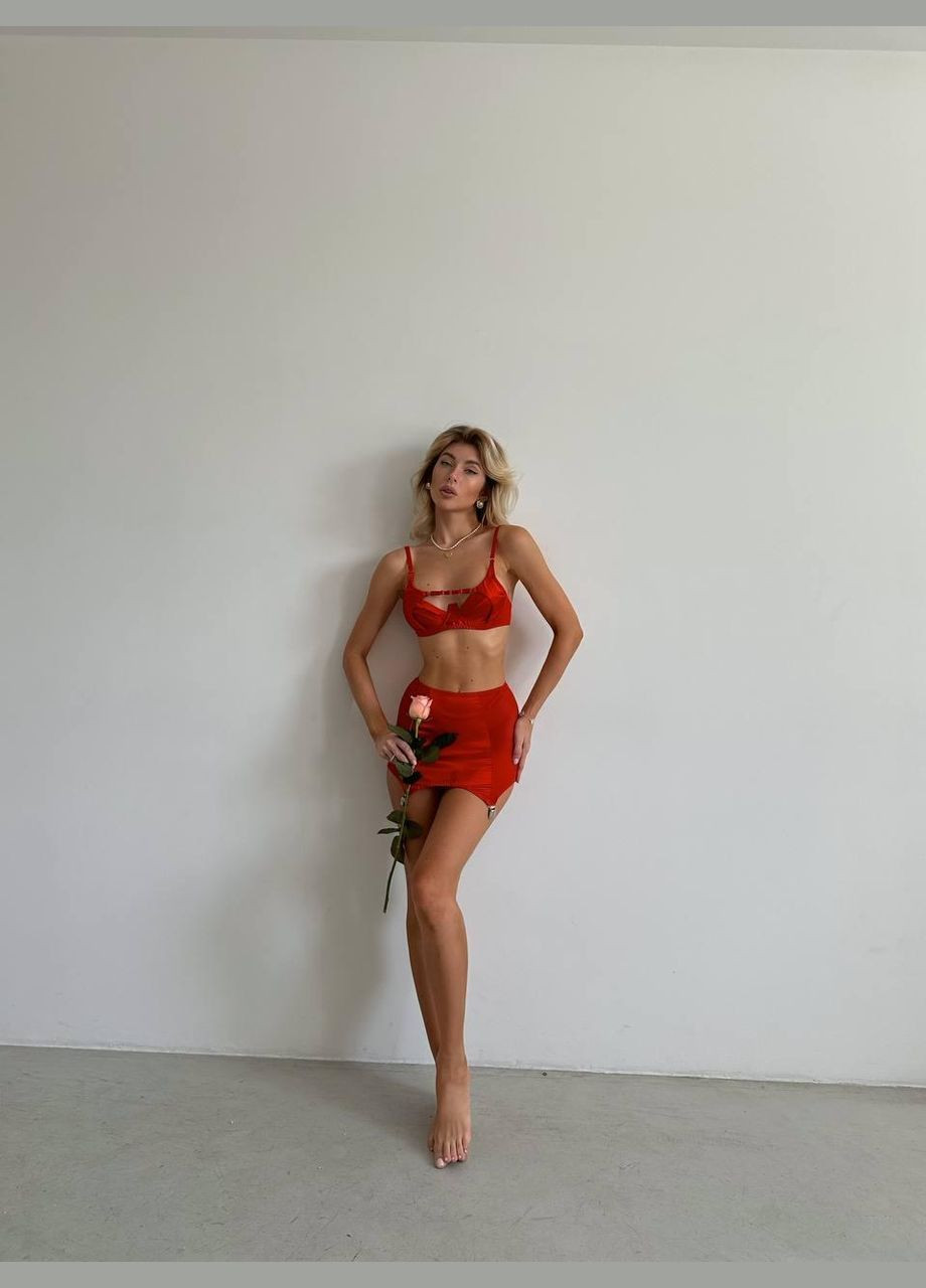 Красный демисезонный белье do2406/1 (красное) Ghazel