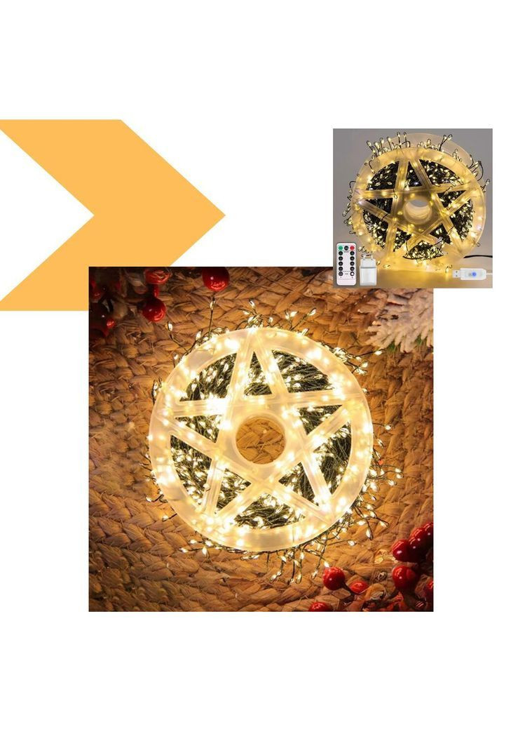 Гірлянда вулична матова лампочка теплий колір 5 метрів 10 ламп (47728-_355) XPRO (369609623)