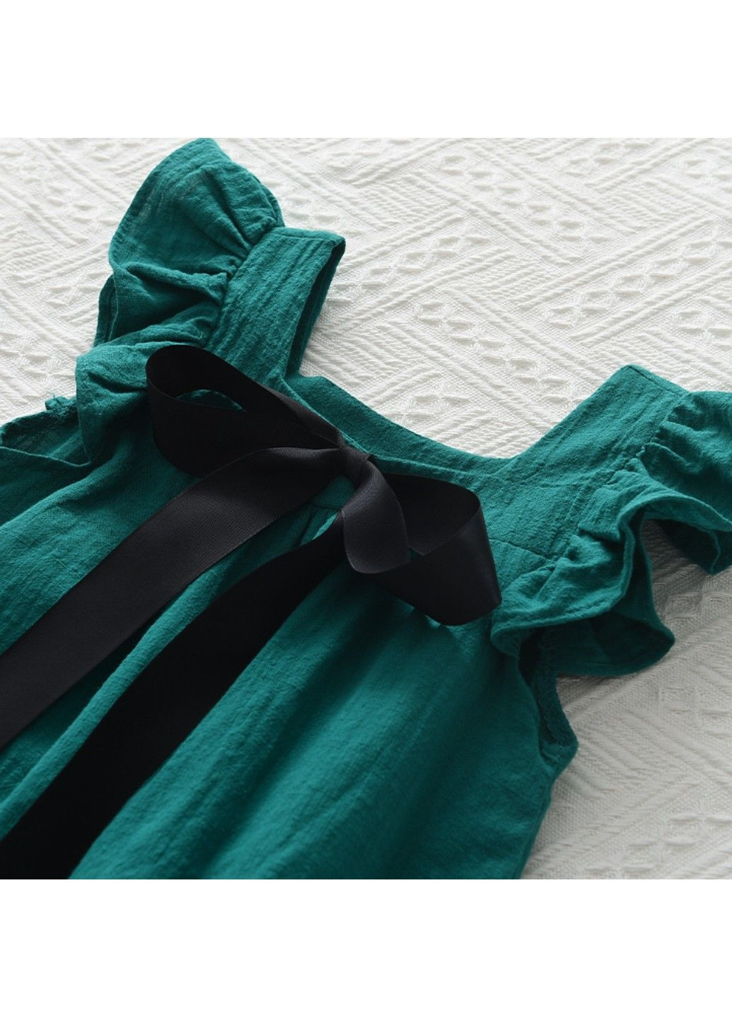 Зелёное детское платье No Brand (331708433)