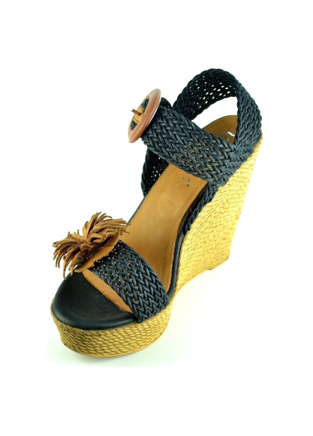 Черные летние босоножки Mariposa