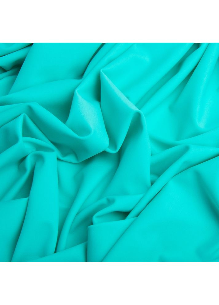 Ткань трикотаж Бифлекс матовый 200 г/м2, эластичная для купальников, леггинсов, спортивной одежды бирюза. IDEIA (353968732)