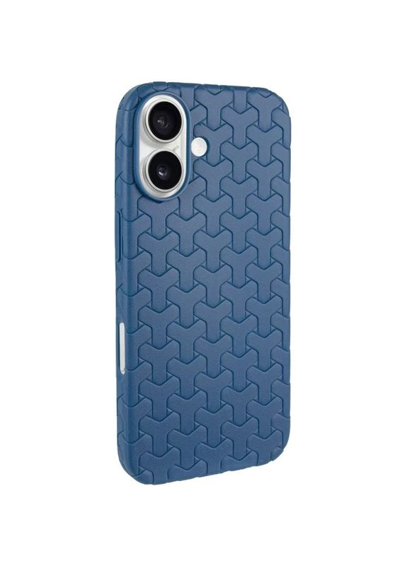Чохол TPU Weaving для iPhone 16 (6.1") Blue No Brand (322538210)