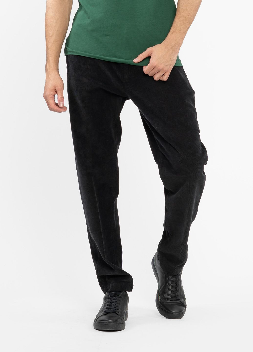 Черные кэжуал зимние брюки Markup