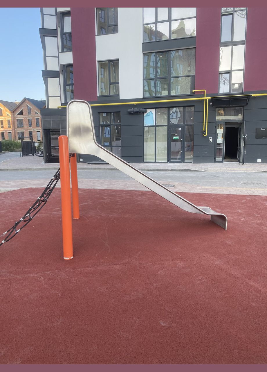 Горка спуск открытая из нержавеющей стали 2 мм c высокими бортами Urban (346531955)