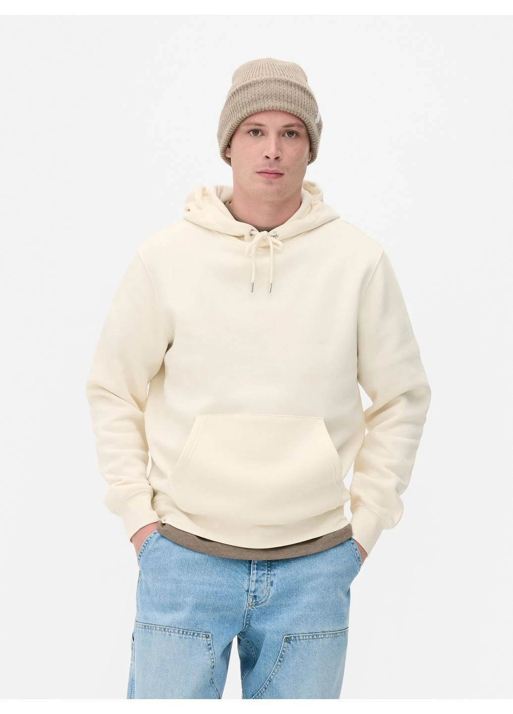 Худі фліс,молочний, Primark (383436739)