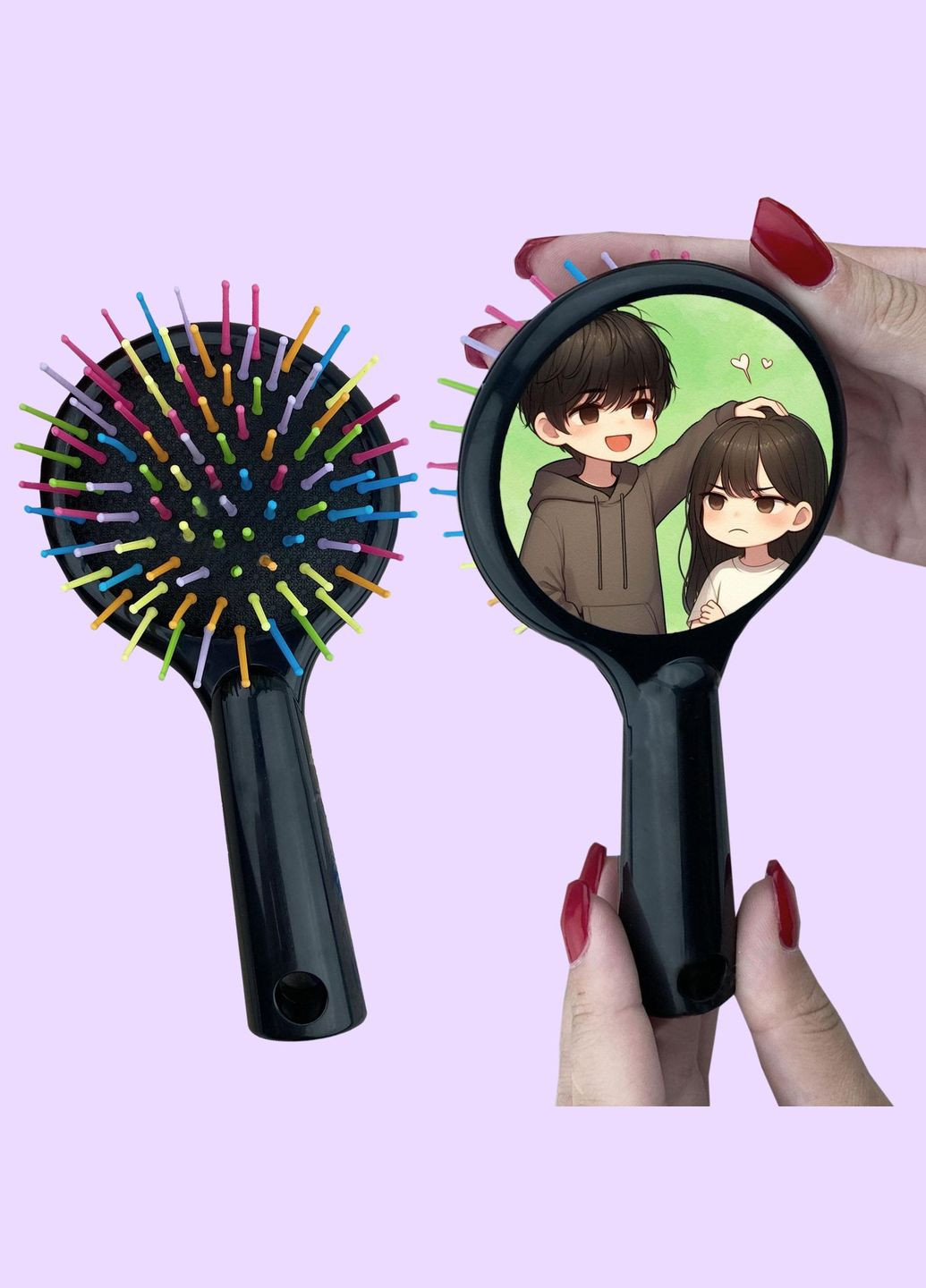 Гребінець для волосся Для сестри #020 Чорний No Brand (315041629)