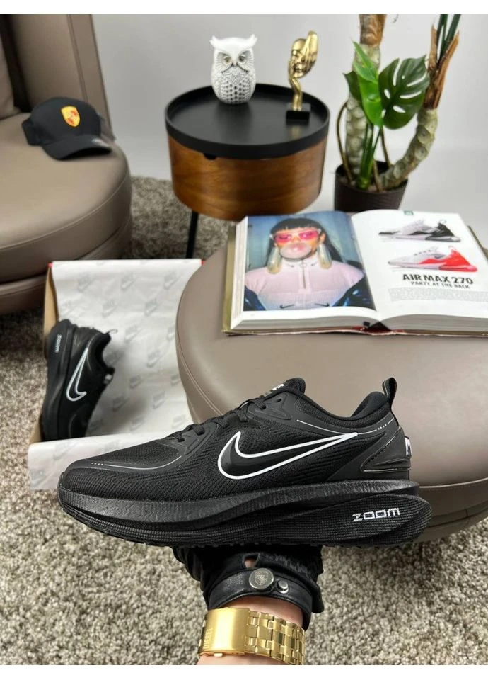 Черно-белые кроссовки black white (размер ) No Brand Air Zoom Pegasus