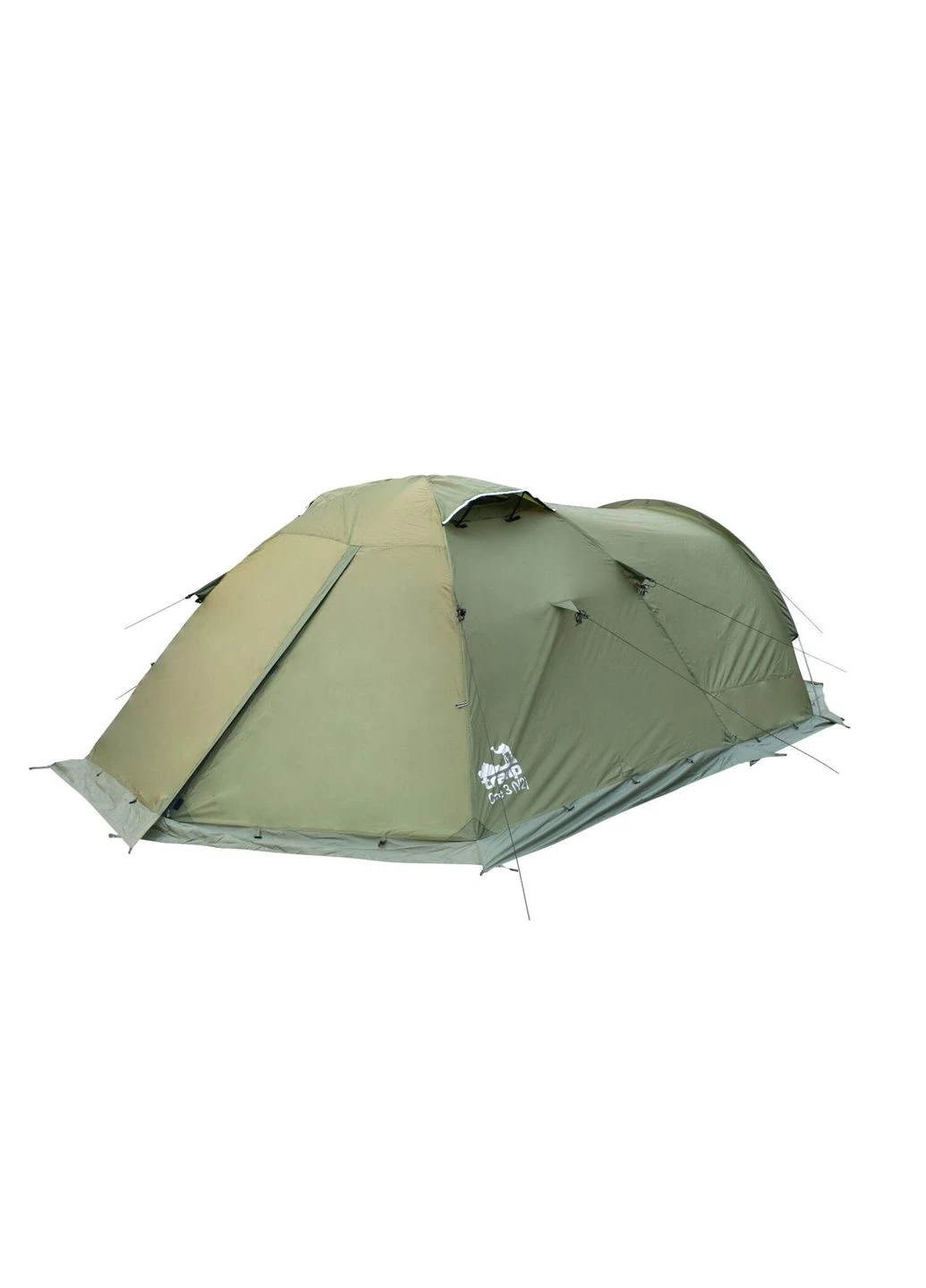 Палатка Cave 3 (V2) зеленая (TRT-021-green) Tramp (368703779)
