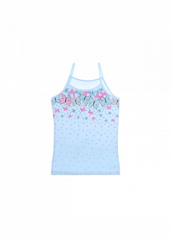 Майка на тонких бретельках для девочки с рисунком Donella (313427071)
