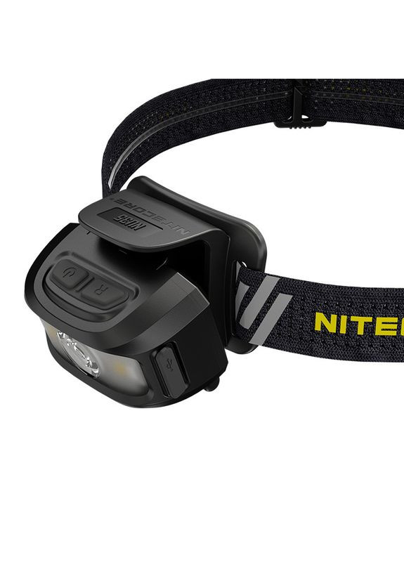 Ліхтар налобний NU35 (Cree XP-G3 S3 + Red Led, 460 люмен, 10 режимів, 3xAAA, USB Type-C, IP66) Nitecore (394237424)