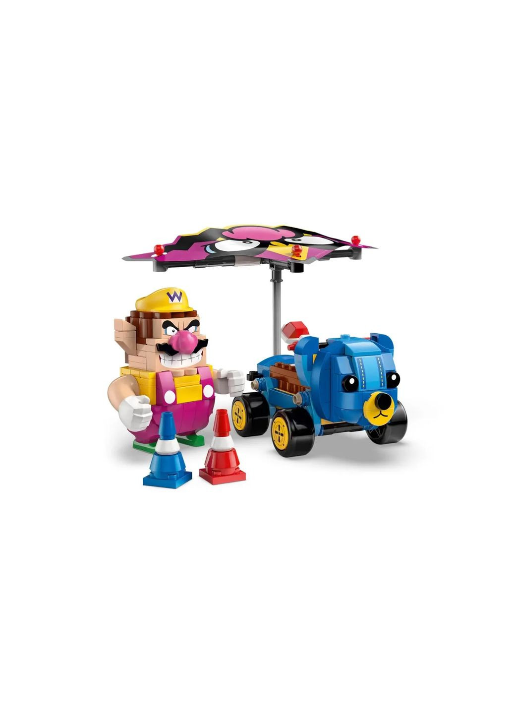 Конструктор Super Mario Mario Kart – Wario та King Boo Lego (393455838)