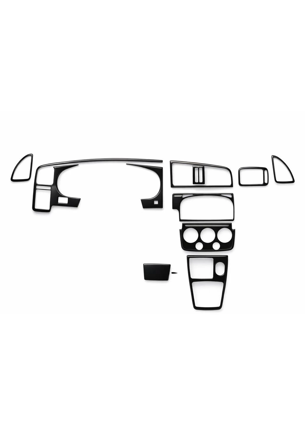 Накладки на панель (1999-2001) Дерево для Nissan Primera P11 гг Meric (391754665)